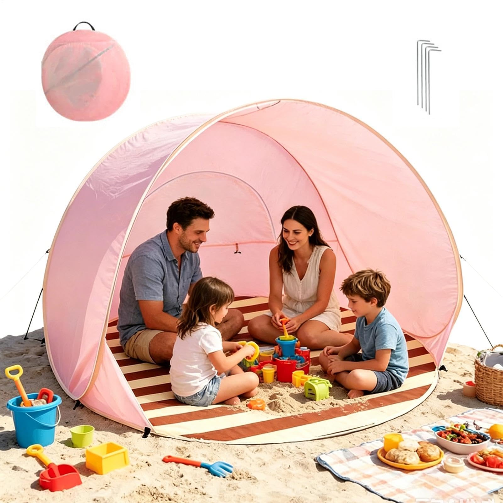 Beach Shade Portable Lightweight Easy Setup Tent