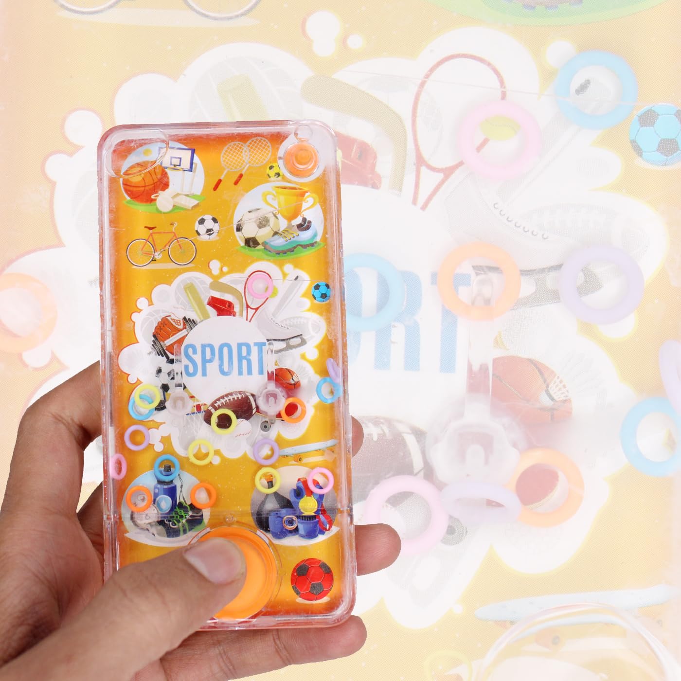 KAVIN Transparent Unicorn Theme Hand-Held Water Ring Game Single Button for Kids Boys and Girls Multicolor-Set of 1 Pcs (B0CYPRJ9J2) Amazon Price History, Amazon Price Tracker