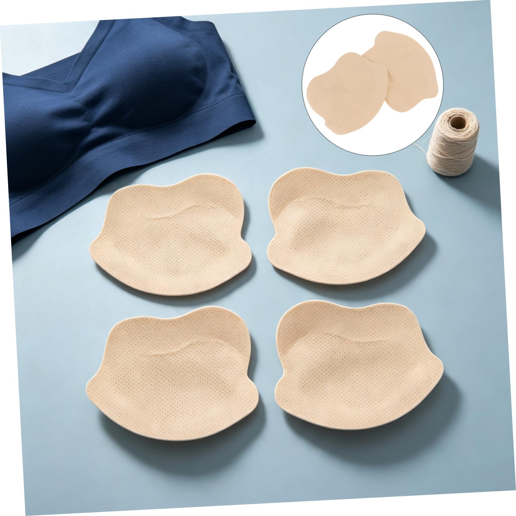 Almohadilla Para El Inserciones De Sujetador De Repuesto Almohadillas De Sujetador Sujetadores Con Relleno Para Mujer Copas De Sabana De Algodon