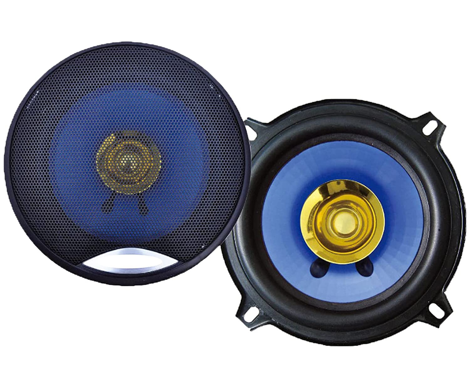 J-Audio 2x120 Watt 5.25" Inch 13cm 130mm Dual Cone Car Door Shelf Dash Speakers Van Truck Boat Caravan Bus speaker include Grille covers