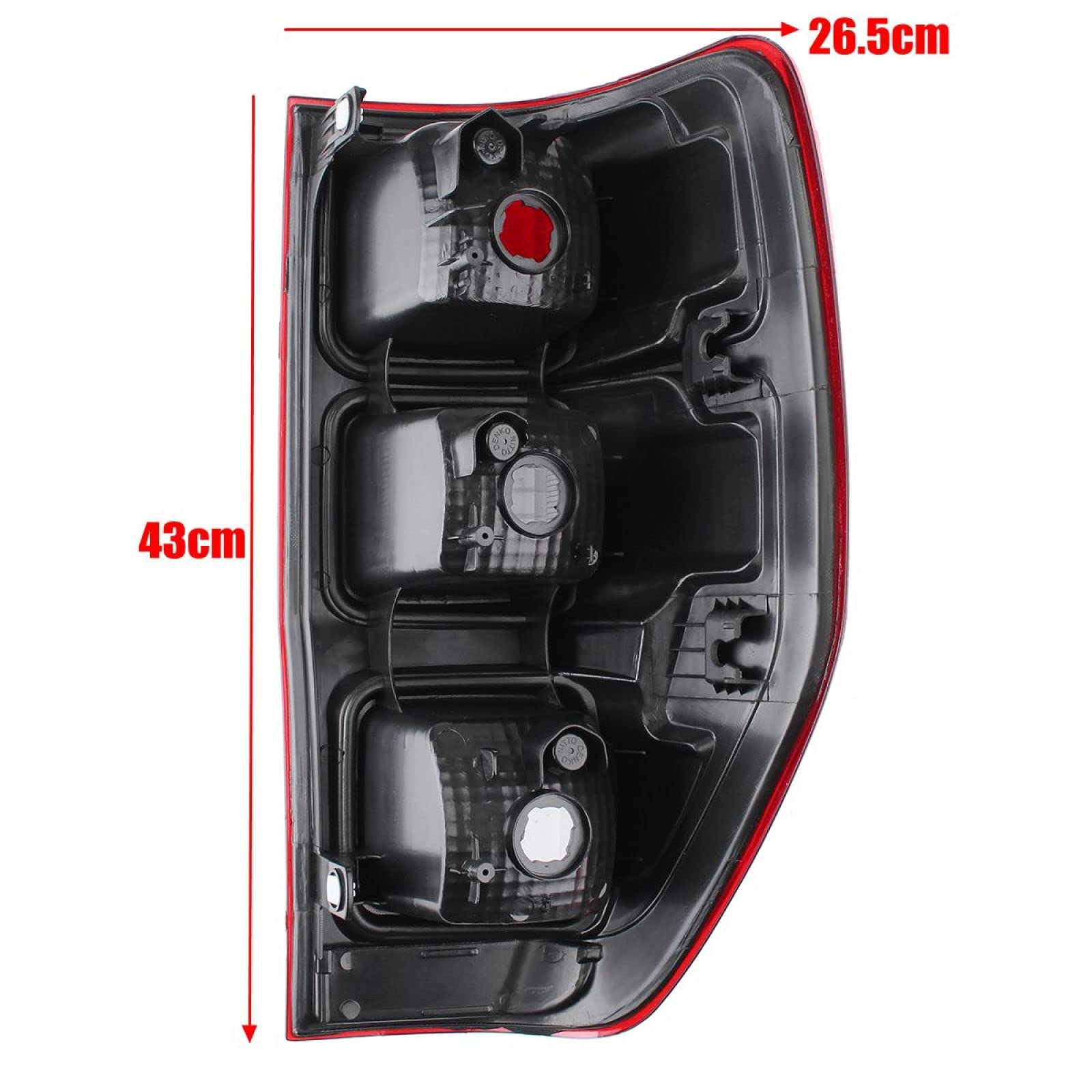 SPYKEY Auto-Rücklicht Für Ford Ranger Ute PX XL XLS XLT 2011 2012 2013 2014-2020,wasserdichte Bremslicht Blinker Kontrollleuchte Warnsignallampe Auto Zubehör,A-Left