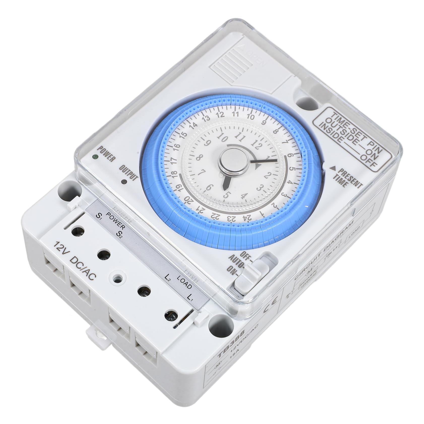 Mechanischer Küchentimer, Multifunktional, Pc, 16a 250vac Weiß