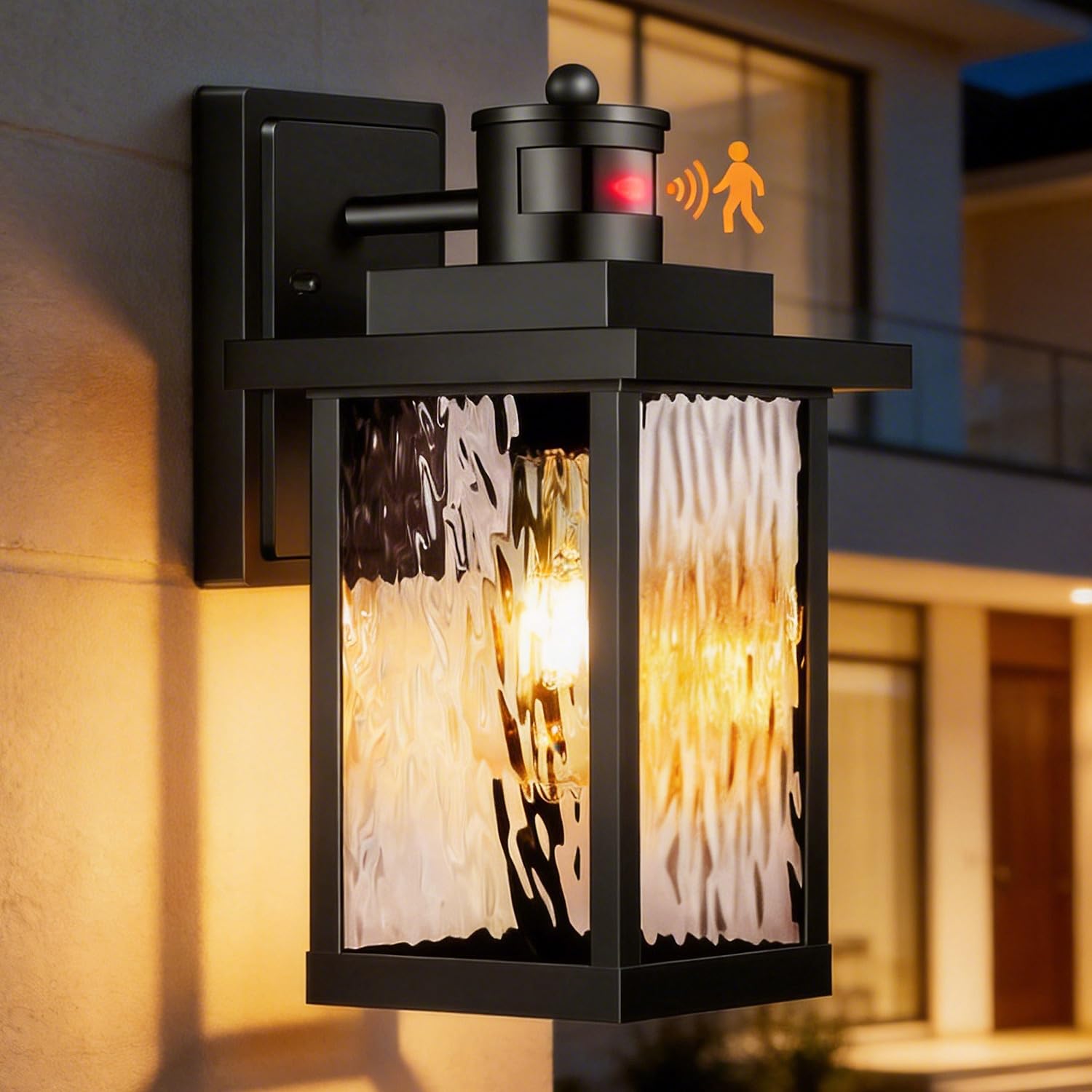 ◆STORM◆ ストーム 照明付ディスプレイ Hifeelen Motion Sensor Outdoor Lights Wall Mount, Dusk to Dawn