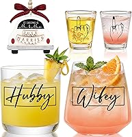 Vista 8 de Regalos de compromiso para parejas, regalos para recién comprometidos, regalo de compromiso 2025 para su prometida/prometido, copas de vino