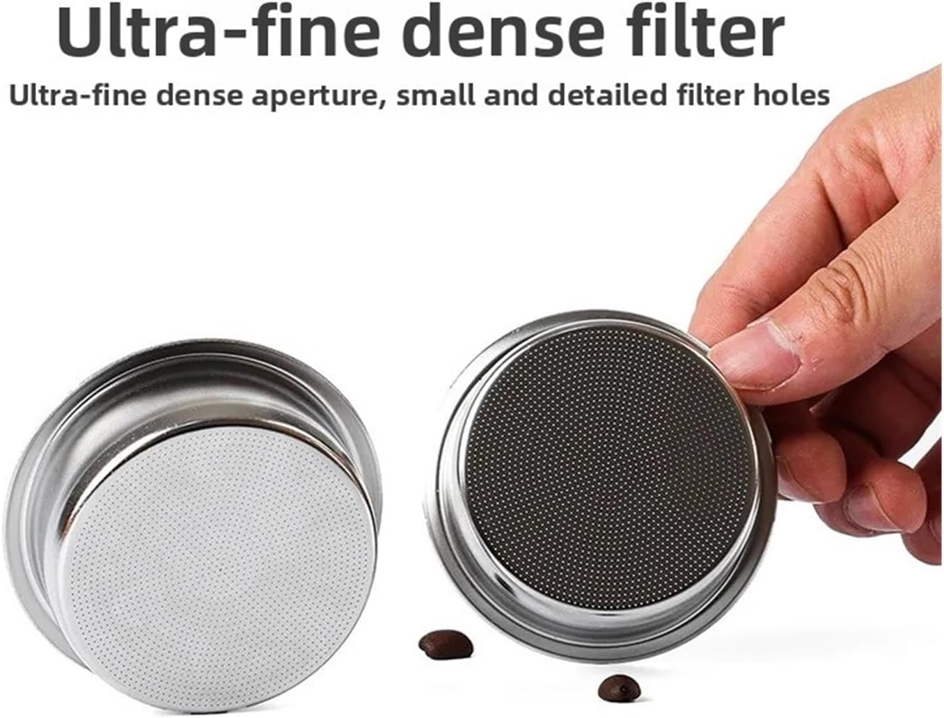 Precision Coffee Powder Basket For Italian Espresso Machines VST Non-Pressure PCL Bottomless Extraction 58mm(58mm Powder Bowl - Interstellar)