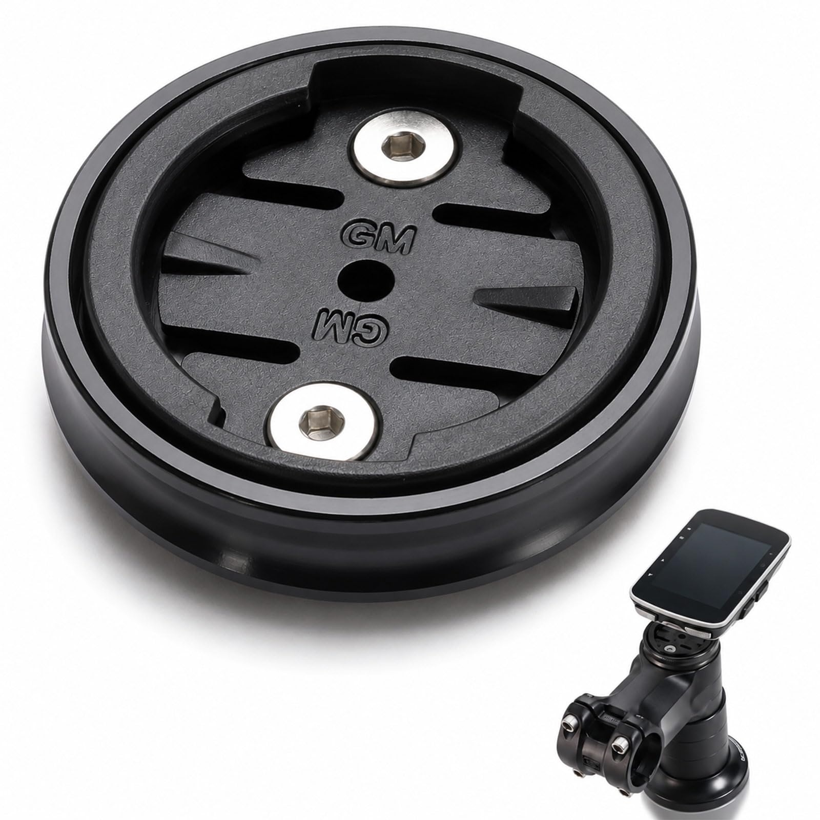 Aluminum Alloy Bike Stem Top Cap Computer Mount for Road MTB Cycling Use
