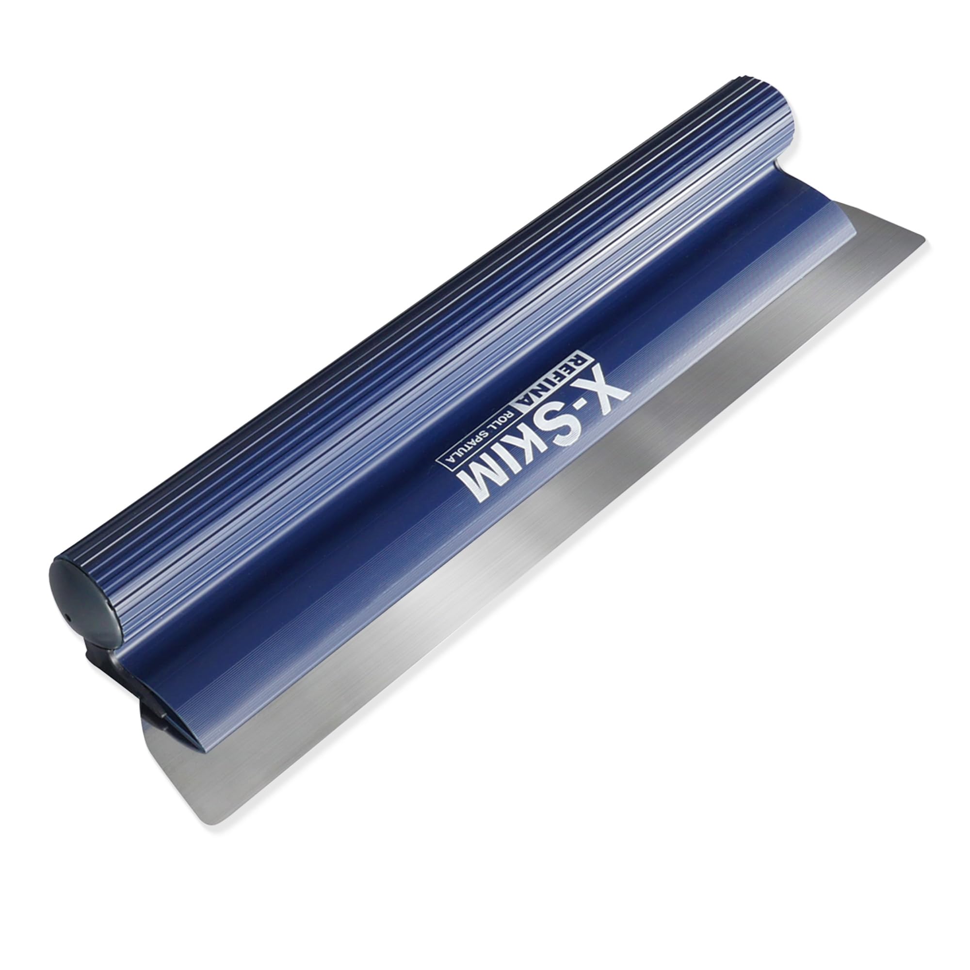 Refina X-Skim Skimming Blade - 20” (500Mm) Stainless Steel & Plastic Blade Roll Grip Spatula - Plastering, Rendering, Flooring & Drywalling Tool