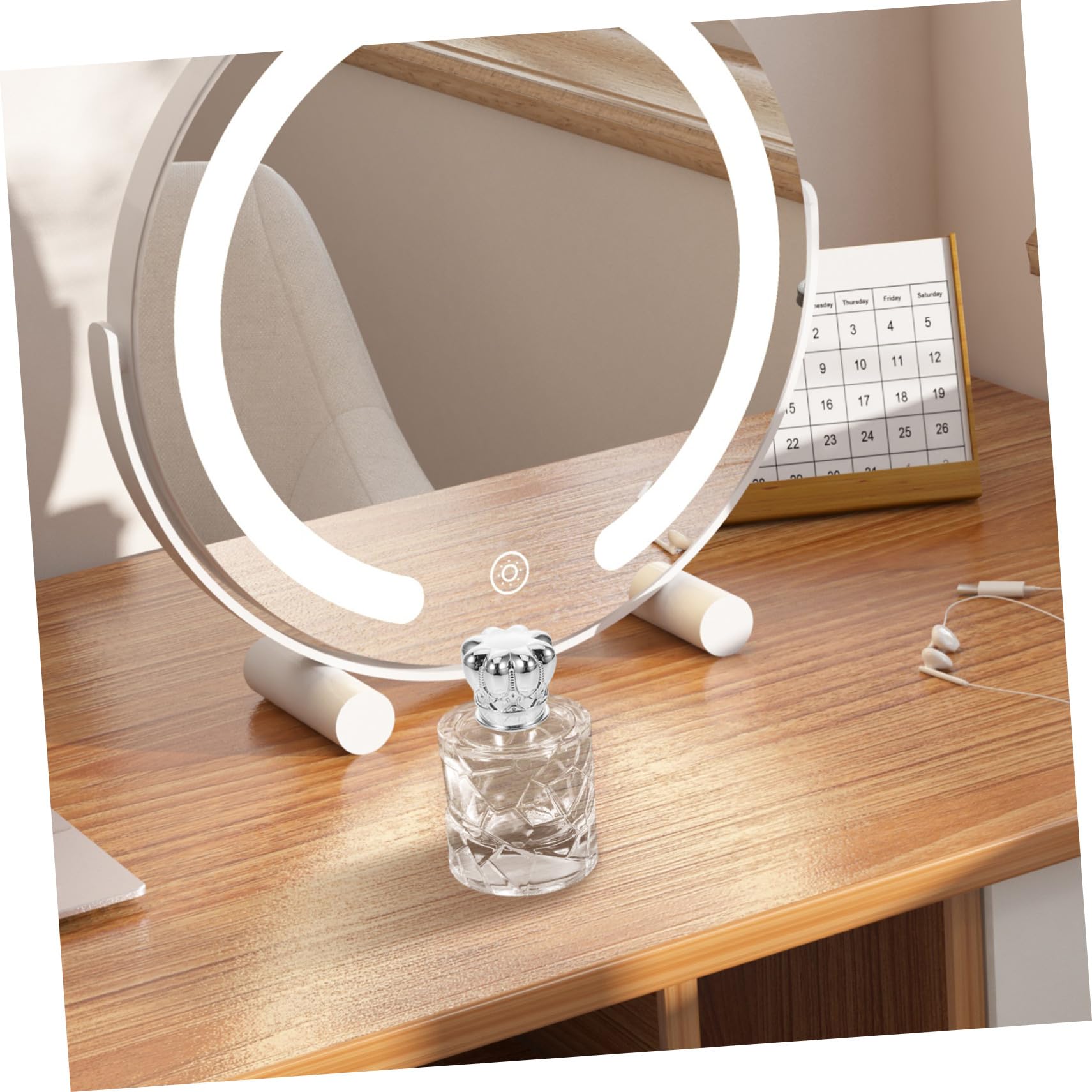 GALPADA 3 Stück Leere Parfümflaschen aus Glas, 50ml, Wiederbefüllbar