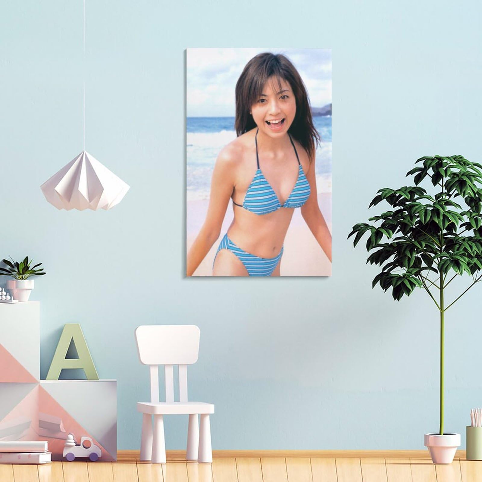 Amazon.co.jp: 片瀬那奈セクシービキニ写真ポスター絵画 壁飾り