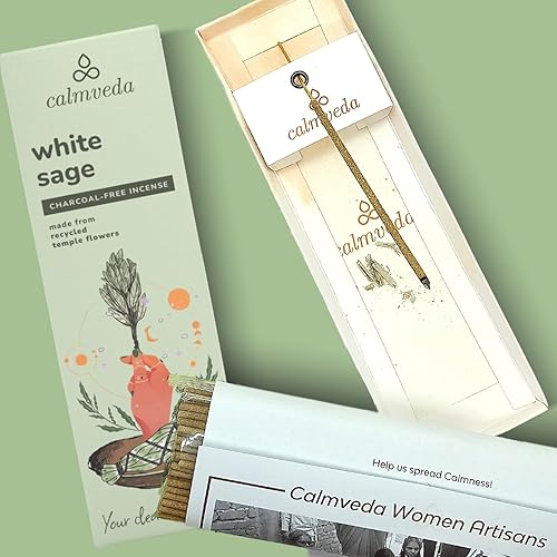 Vista 35 de Paquete de varillas de incienso de pachulí de los años 60, (80 varillas), incienso sin carbón, hecho de flores recicladas, varillas de incienso