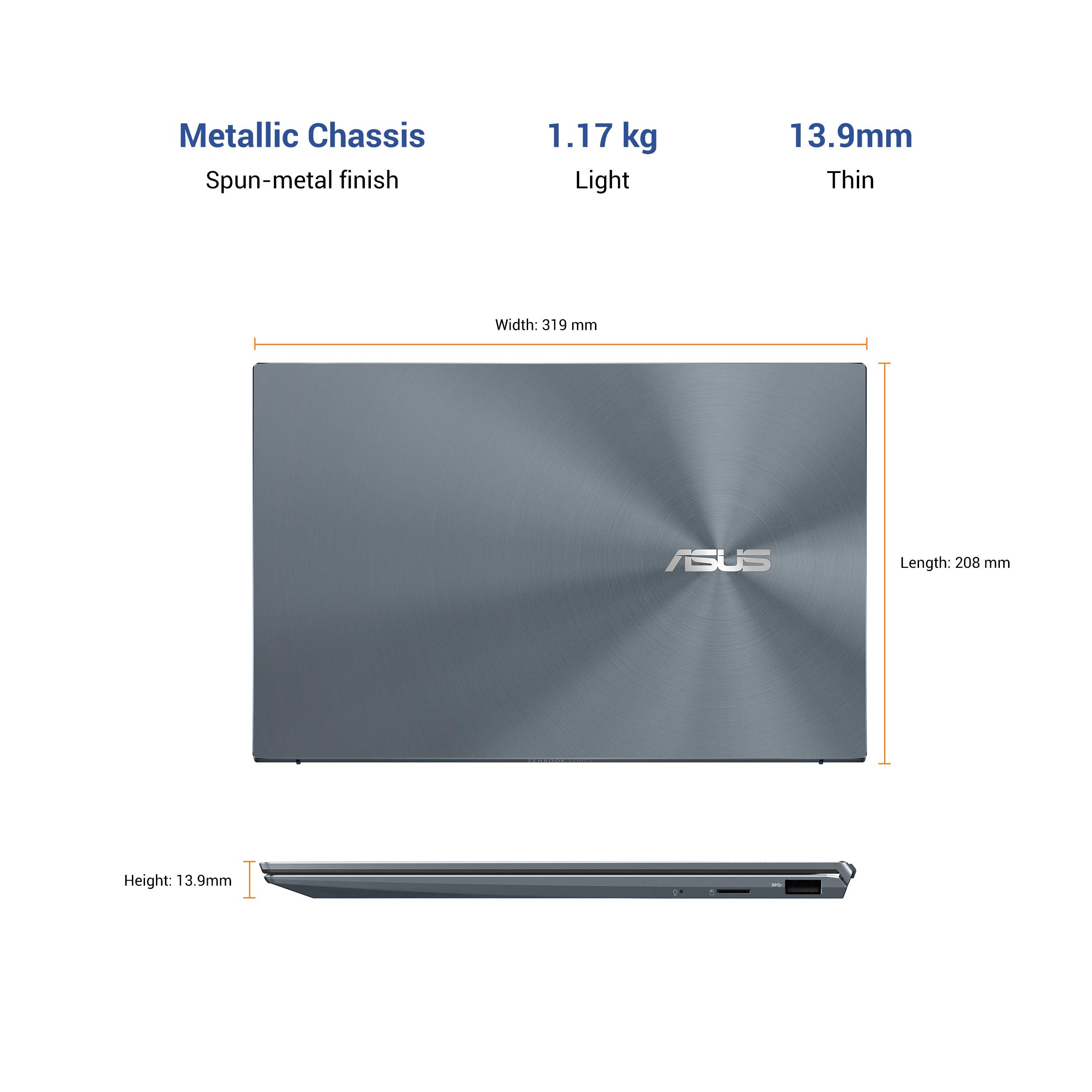 ASUS ZenBook 14 (2020) Intel Core i7-1165G7 11th Gen 14 inches FHD