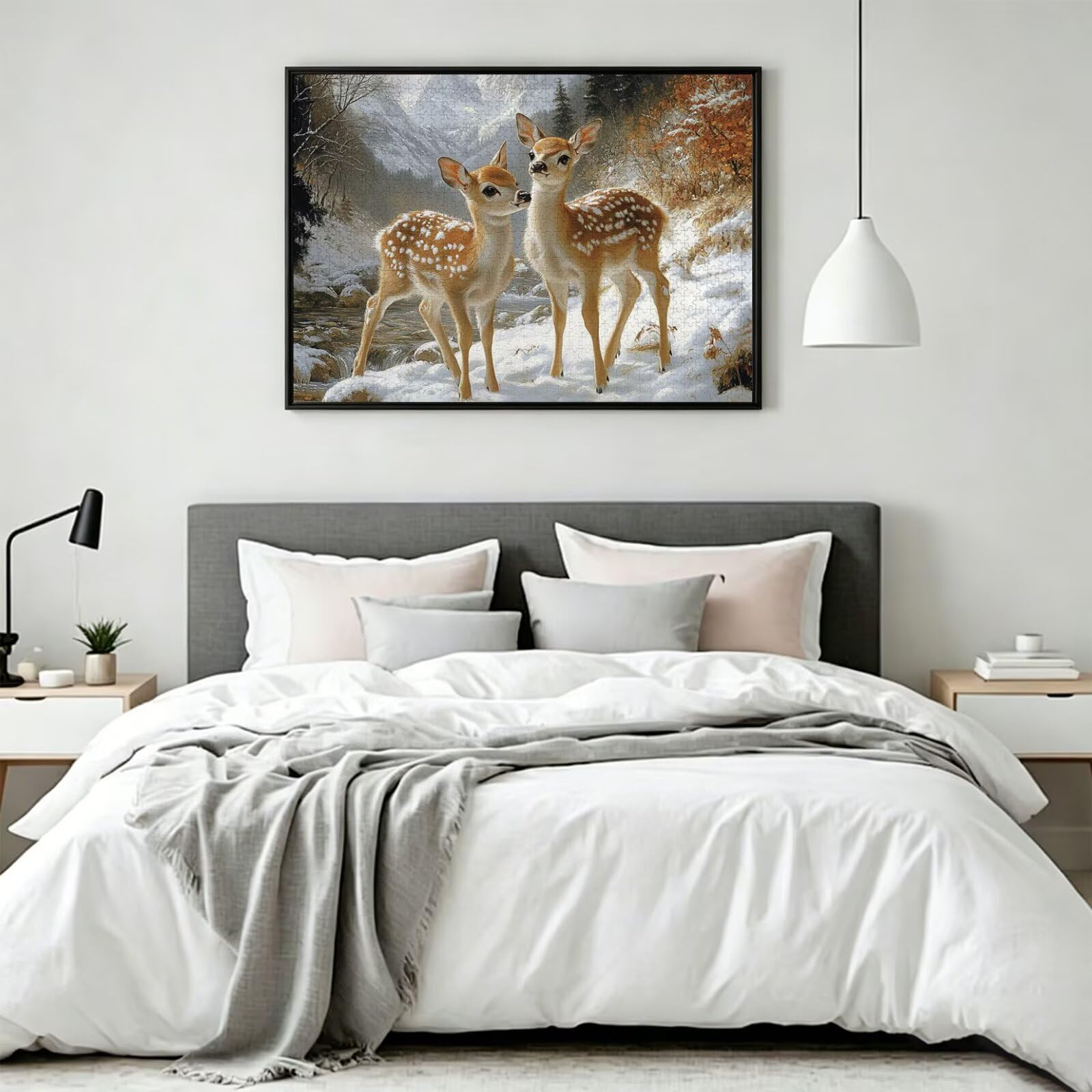 Puzzle 4000 Pezzi cervo Puzzle Classici per Gioco Familiare, n-437 | Impossibile Puzzles, Intrattenimento Creativo, Rilassamento Intelligence, Regalo per Amore e Amico, Decorazioni Casa, Foreste