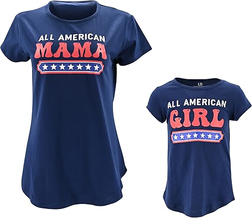 Unique Baby Mini camisa mamá y yo mamá del 4 de julio