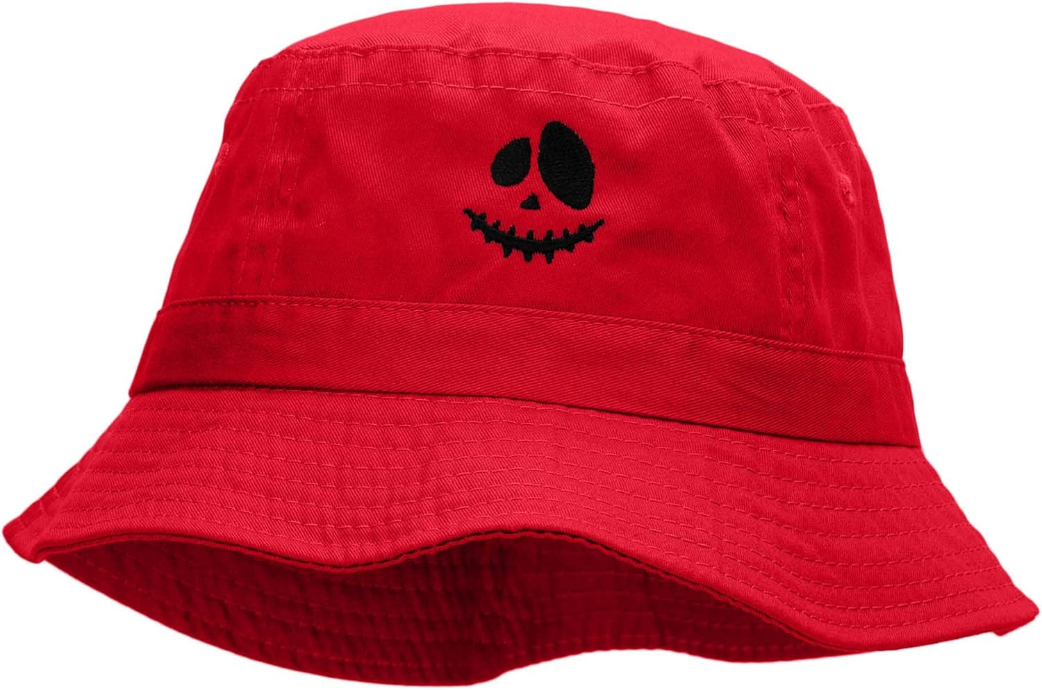 e4Hats.com Stitched Face Embroidered Pigment Dyed Bucket Hat