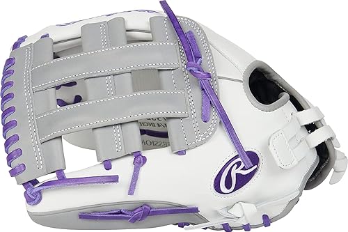 Miniatura 14 de Rawlings Guantes de sóftbol Liberty Advanced COLORSYNC Series Fastpitch Tamaños 11.75 a 13 pulgadas Múltiples estilos Gris