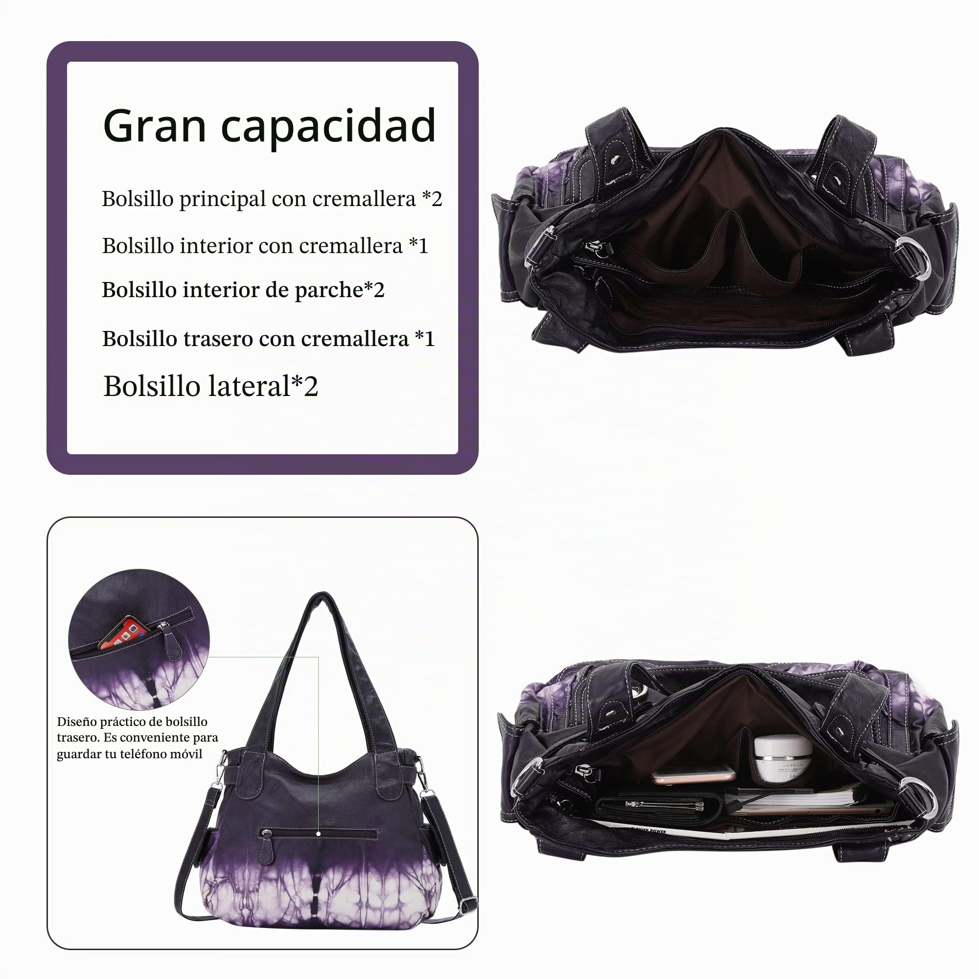Angel Kiss Handbag With Crossbody Strap - Bolso tipo bandolera Mujer