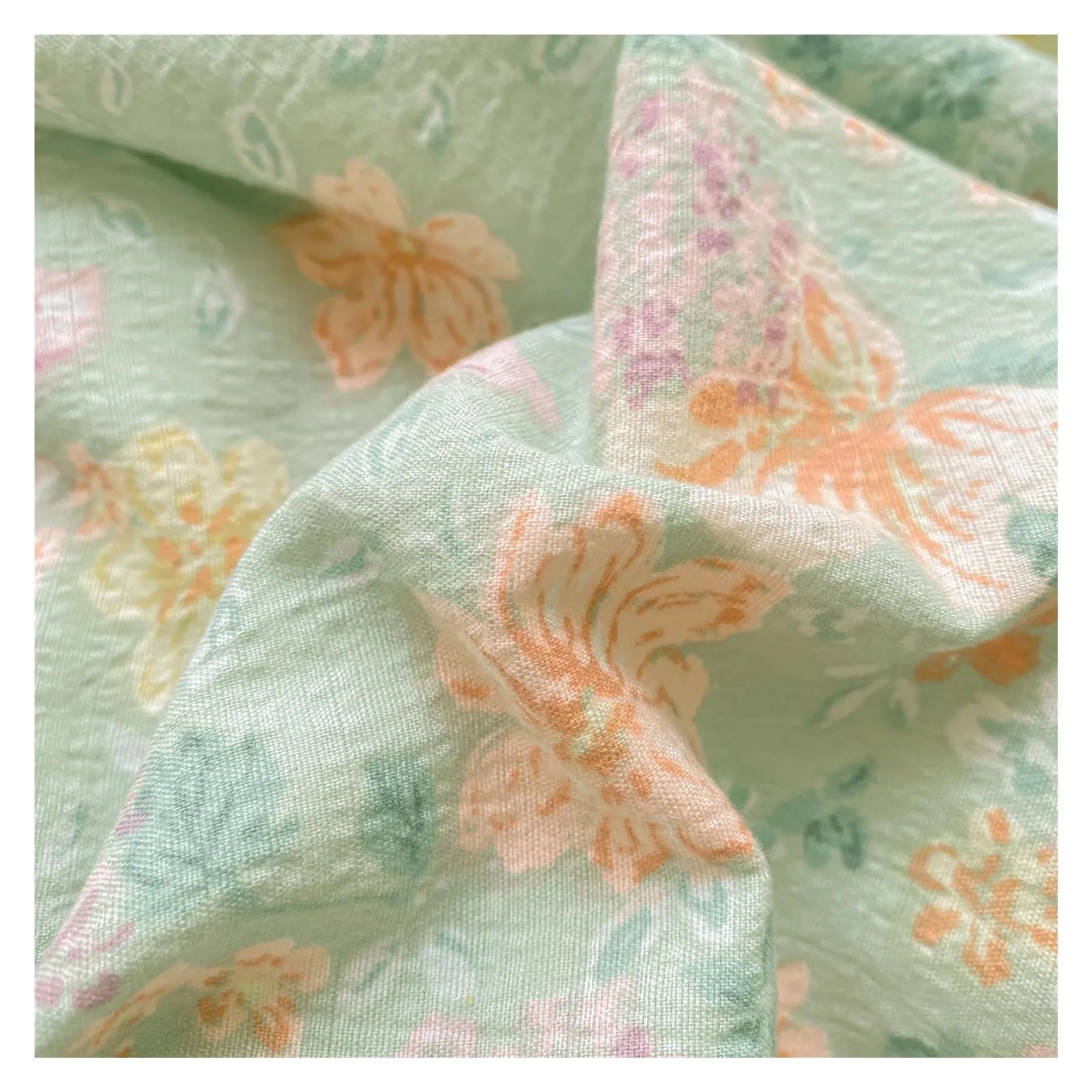 Lenzuola stampate a fiori verdi | Lenzuolo con angoli singolo/queen/king size sabanas matrimoniales all-inclusive(Color 1,200x220x25cm 1pc)