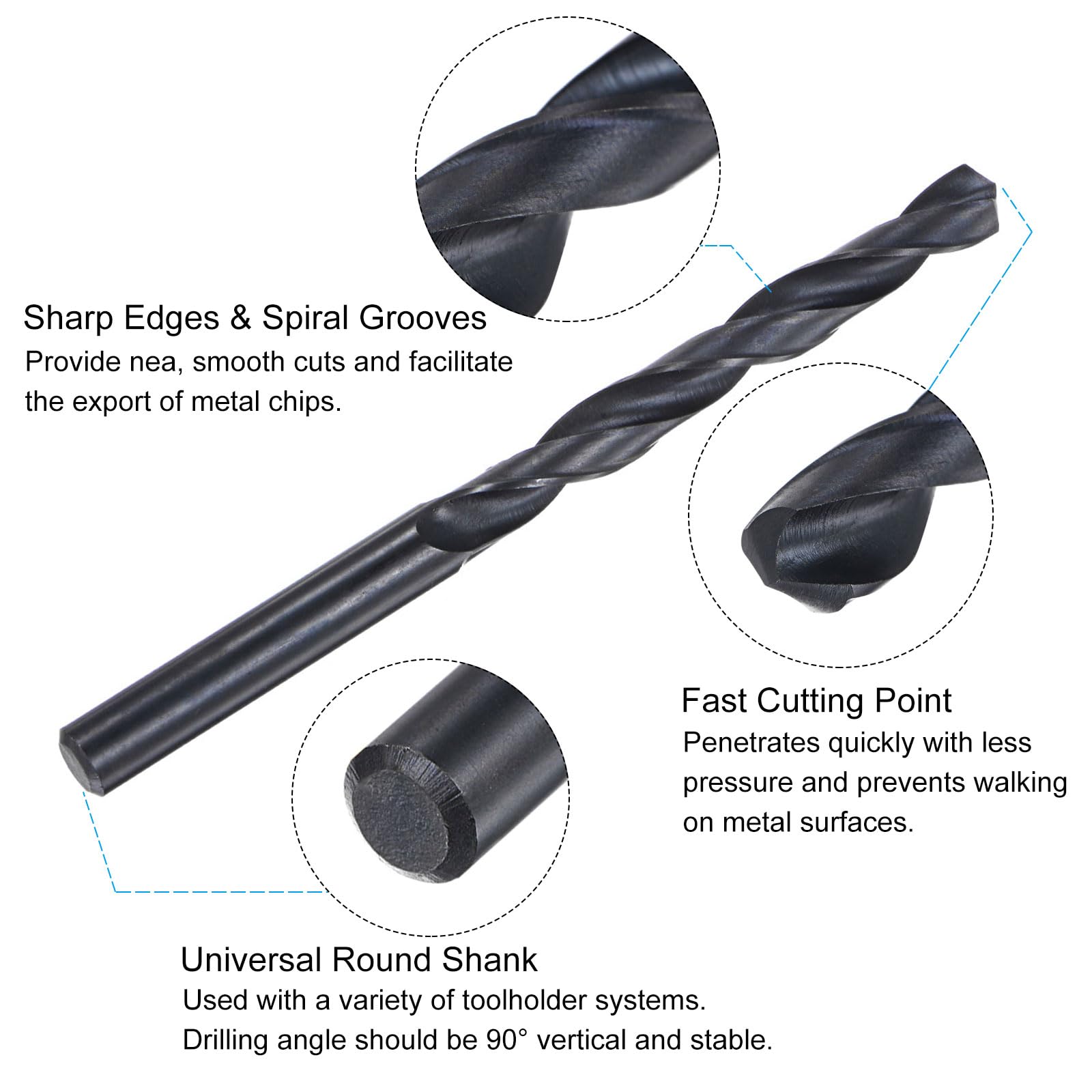 Amazon.co.jp: uxcell タップ＆ドリルビットセット 1/8-27 NPTスレッド