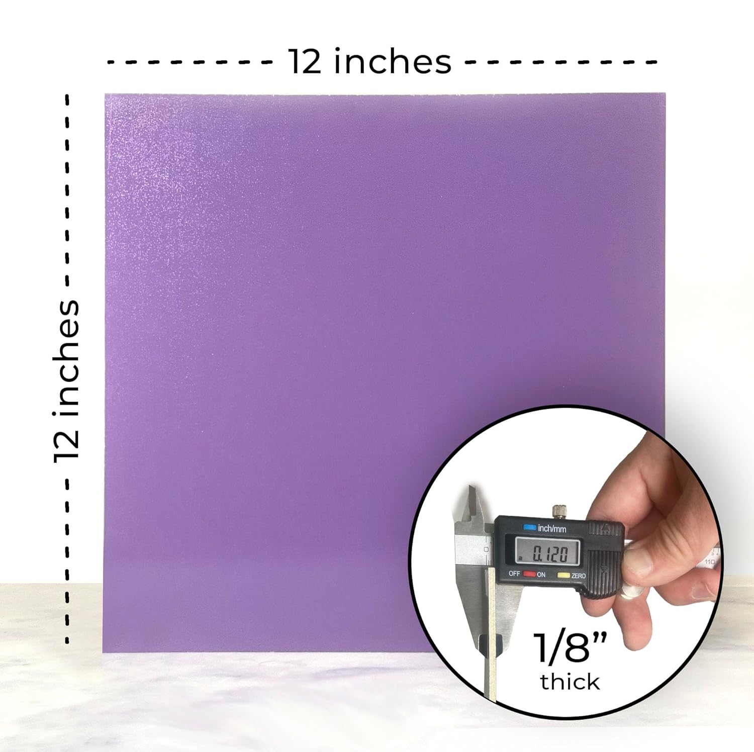 Maker Boards Colors Line of Double Sided Painted 1/8" Basswood Plywood Sheets, 12x12 inches, 1/16th and 1/8th Thickness, 17 Colors Available, Laser Safe, Diode Laser Compatible.