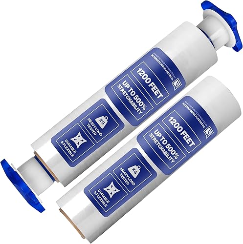 Miniatura 37 de International Plastics Co. Película elástica de plástico de 18 pulgadas 1200 pies 500% de capacidad de estiramiento