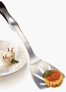 Leifheit Feel Metal-Espátula, Plateado, 40