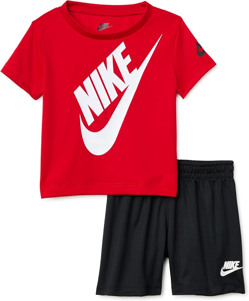 Amazon.com: Nike Dri-Fit Sportswear T-Shirt and Mesh Shorts 2