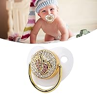 Vista 12 de Baby Pacifier, Baby Pacifier for 6 to 18 Months Baby Soft Touch Silicone Bling Baby Pacifier Anti Static Newborn Pacifiers for Home (Blue) Pacifiers