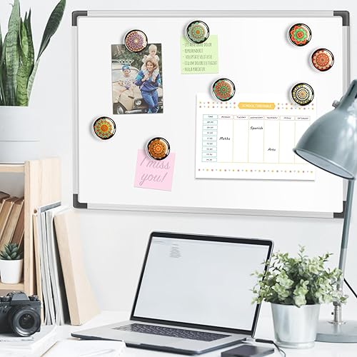 Vista 25 de FINDMAG 12 imanes de nevera, imanes de refrigerador lindos para Navidad, divertidos imanes decorativos para pizarra blanca, imagen, imán inspirador