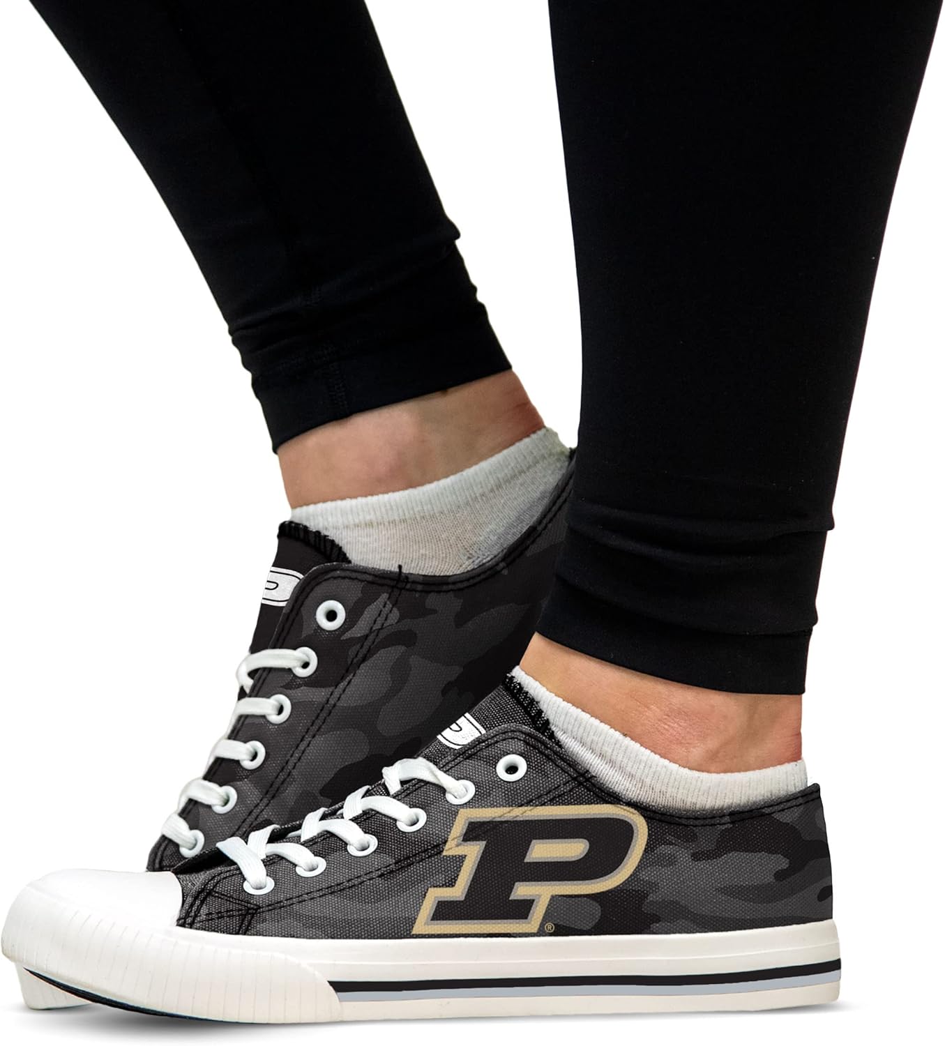 FOCO Purdue Womens Camo Low Top Canvas Shoe Size 8