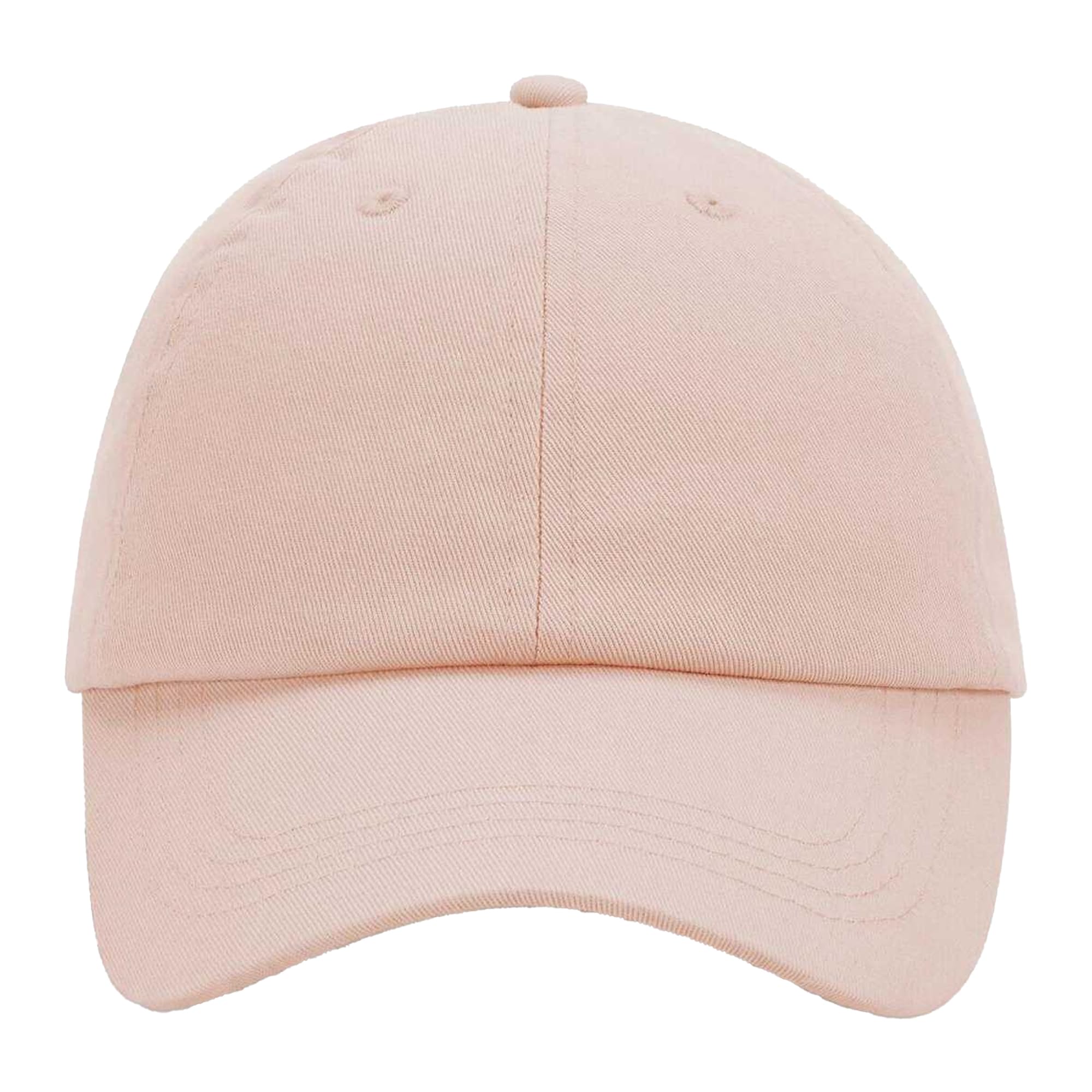 Beechfield Junior Low Profile 6 Panel Dad Cap - Peach