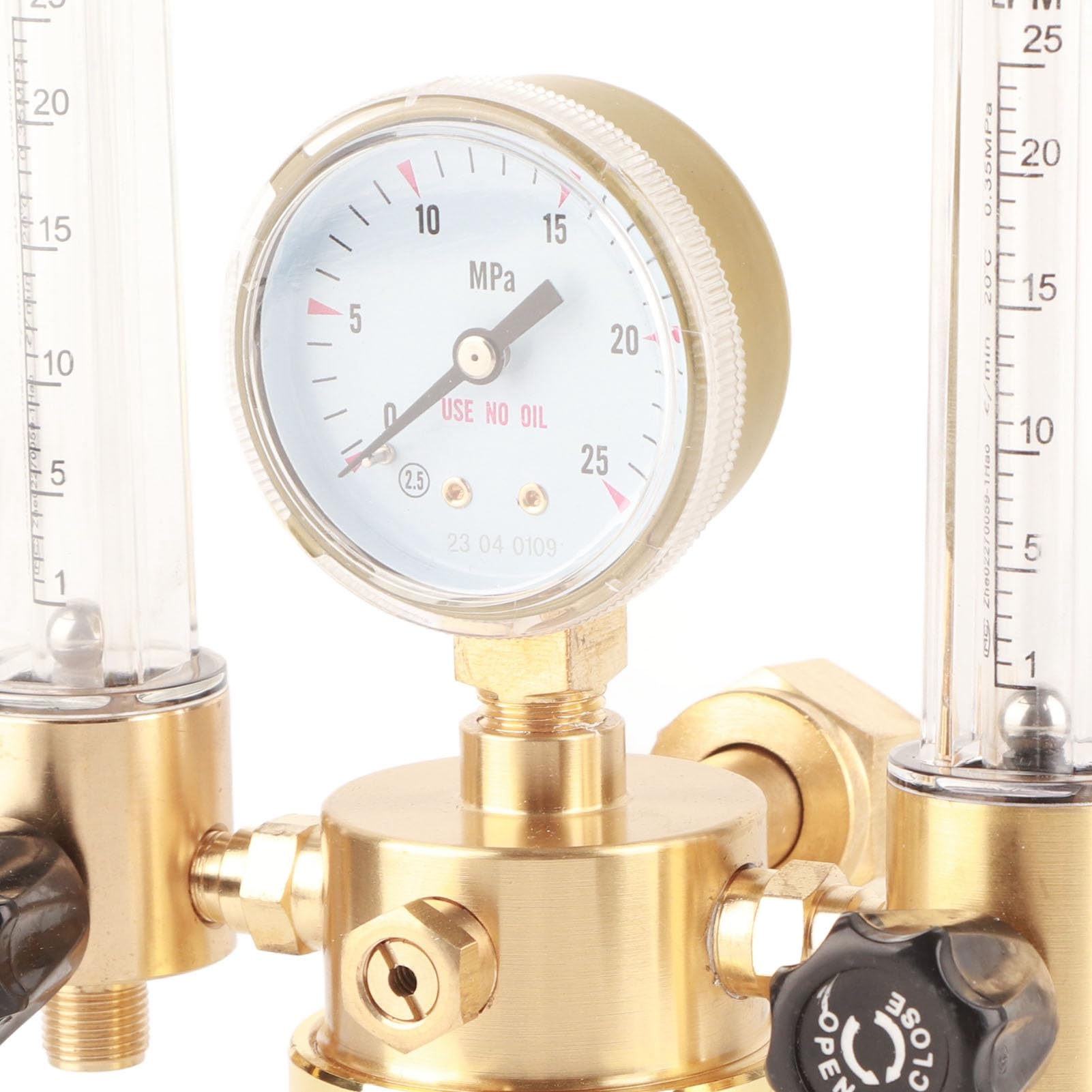 Regulator przepływomierza argonu Miedziany regulator ciśnienia argonu WX-562-5/8 z gwintem wewnętrznym do spawania i cięcia