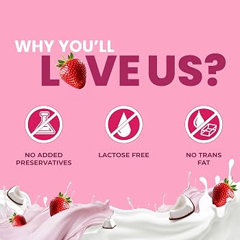 Amazon.com: Strawberry Milk | Flavoured Coconut Milk | 100% Vegan