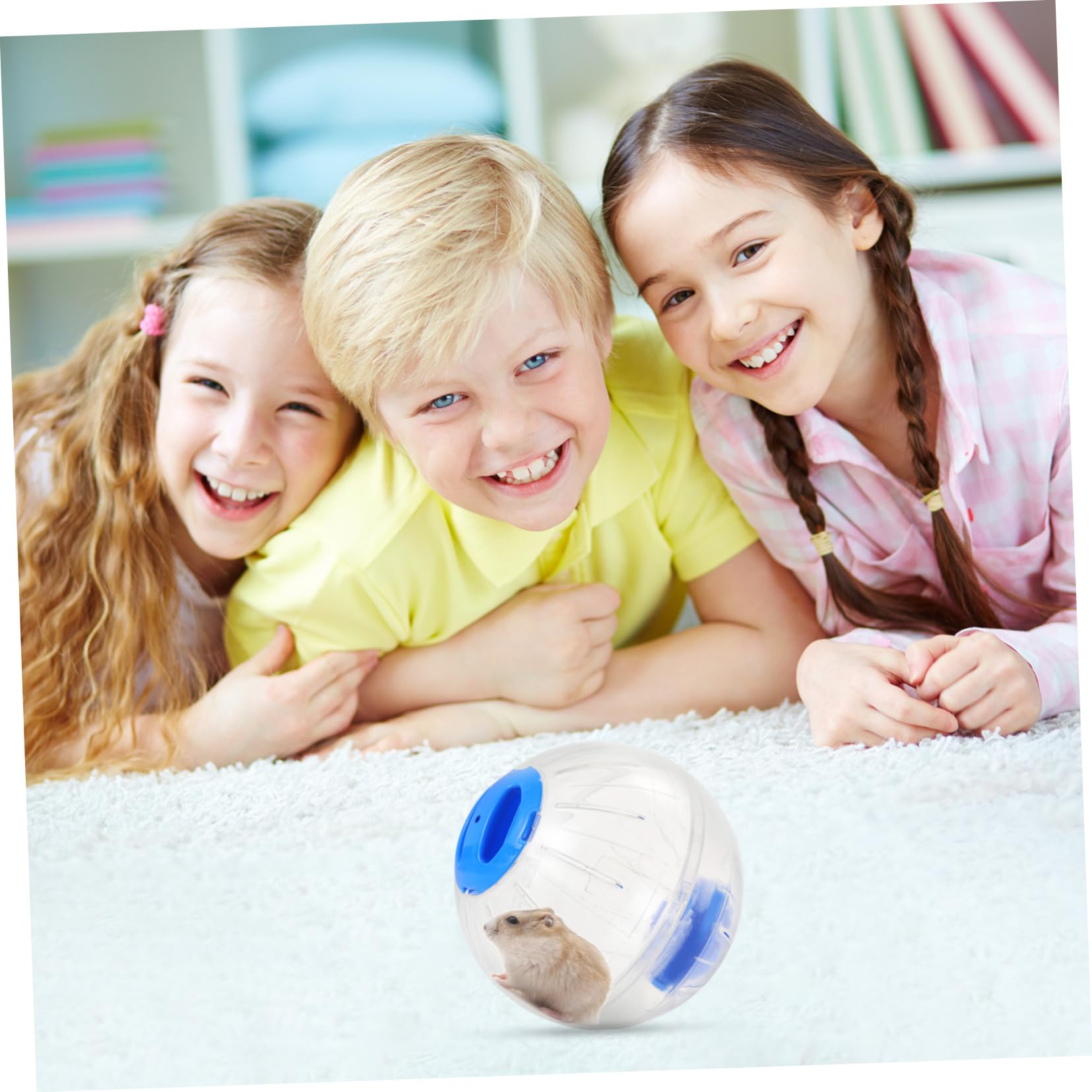 Hohopeti Large Hamster Running Ball Toys for Hamsters Pet Exercising Wheel Exercise Ball for Small Animals