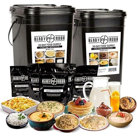 READY HOUR 4-Week Emergency Food Supply for Patriots food