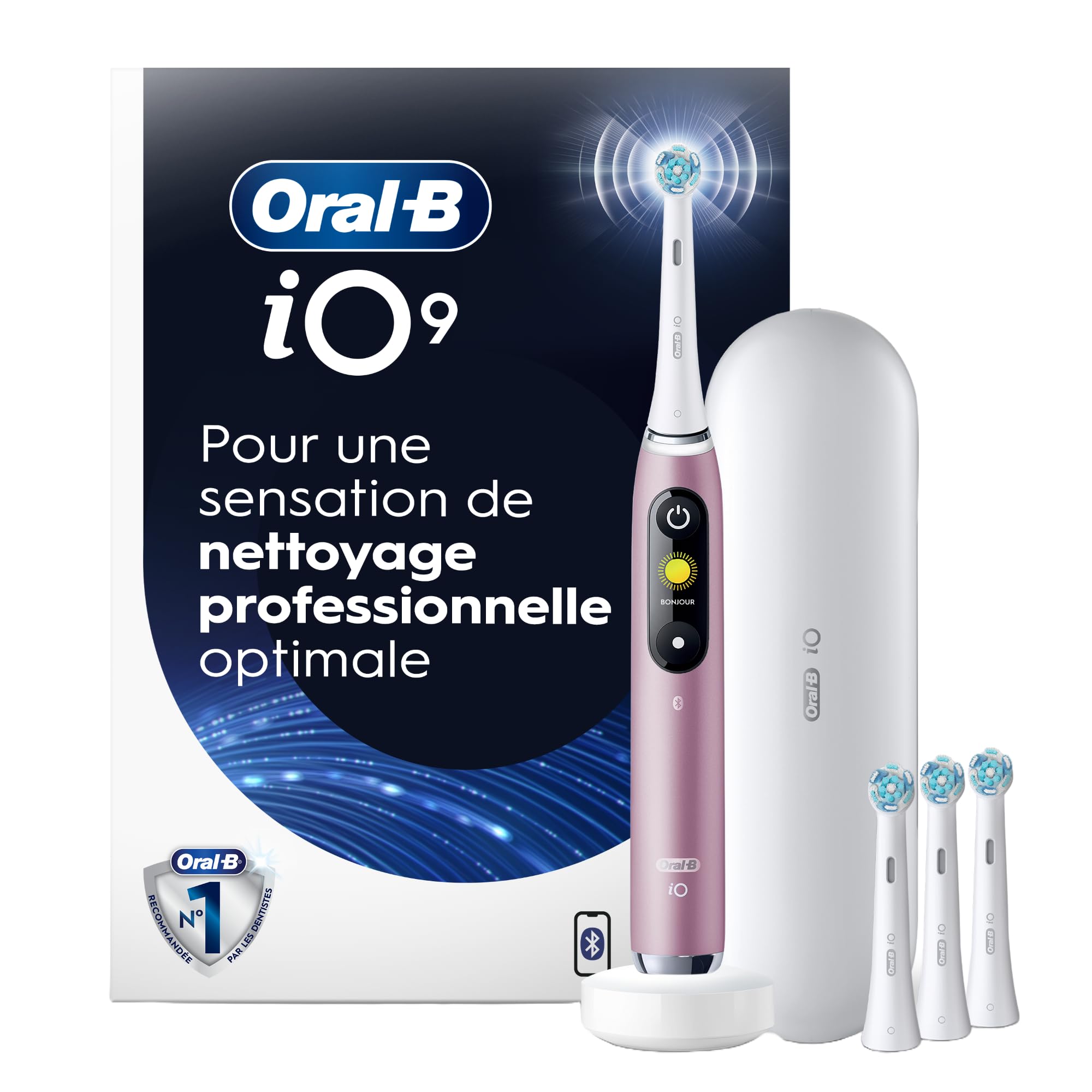 Oral-B iO Series 9 Electric Toothbrush with 4 Oral-B Replacement