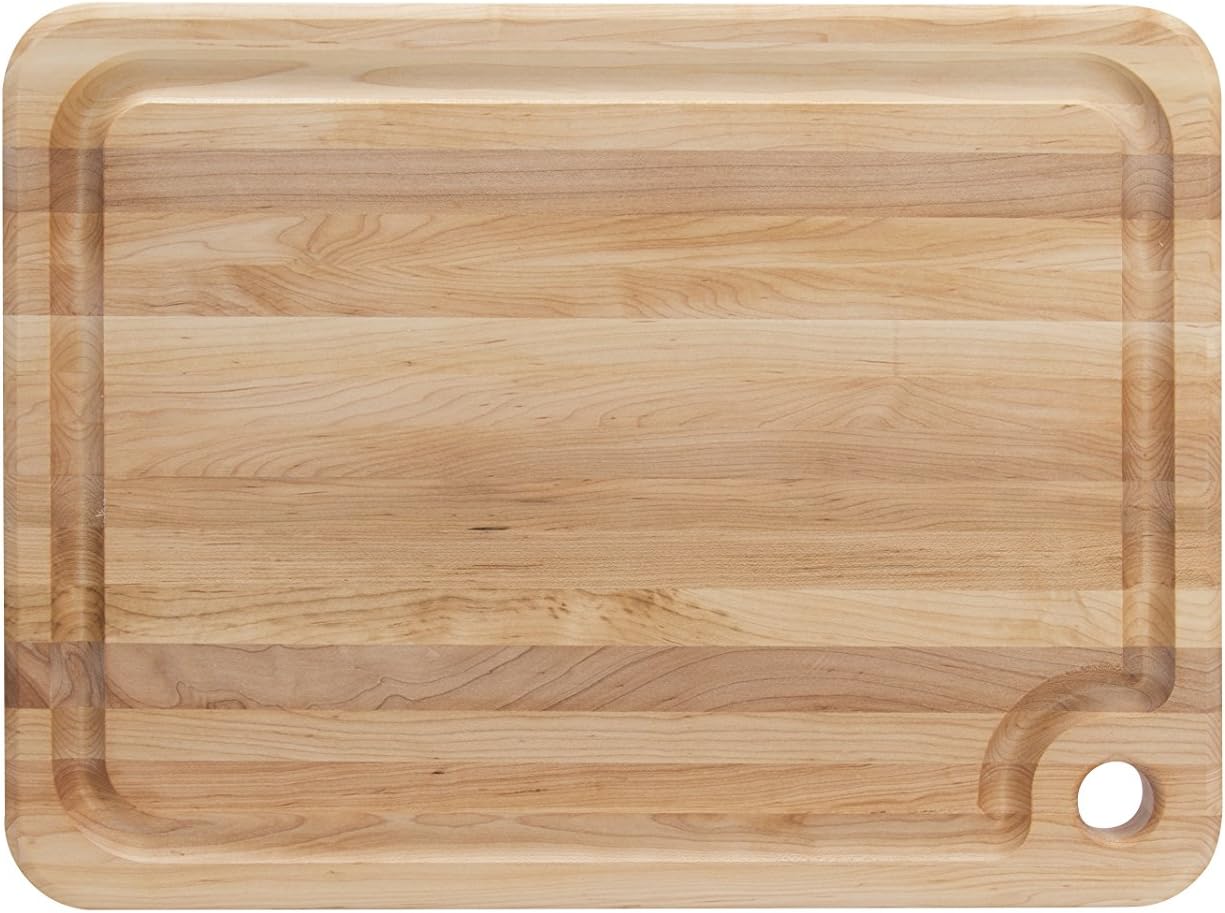 50% Off Discount John Boos Block MPL1812125-FH-GRV Prestige Maple Wood Edge Grain Reversible Cutting Board with Juice Groove, 18 Inches x 12 Inches x 1.25 Inches Exclusive Discount 80% Offer John Boos Block MPL1812125-FH-GRV Prestige Maple Wood Edge Grain Reversible Cutting Board with Juice Groove, 18 Inches x 12 Inches x 1.25 Inches