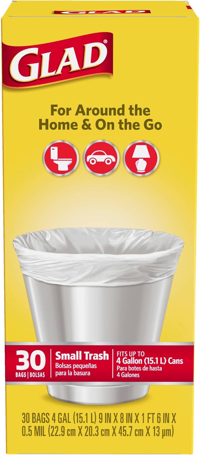 Glad 4 Gal. Small Garbage Bags Everything Else