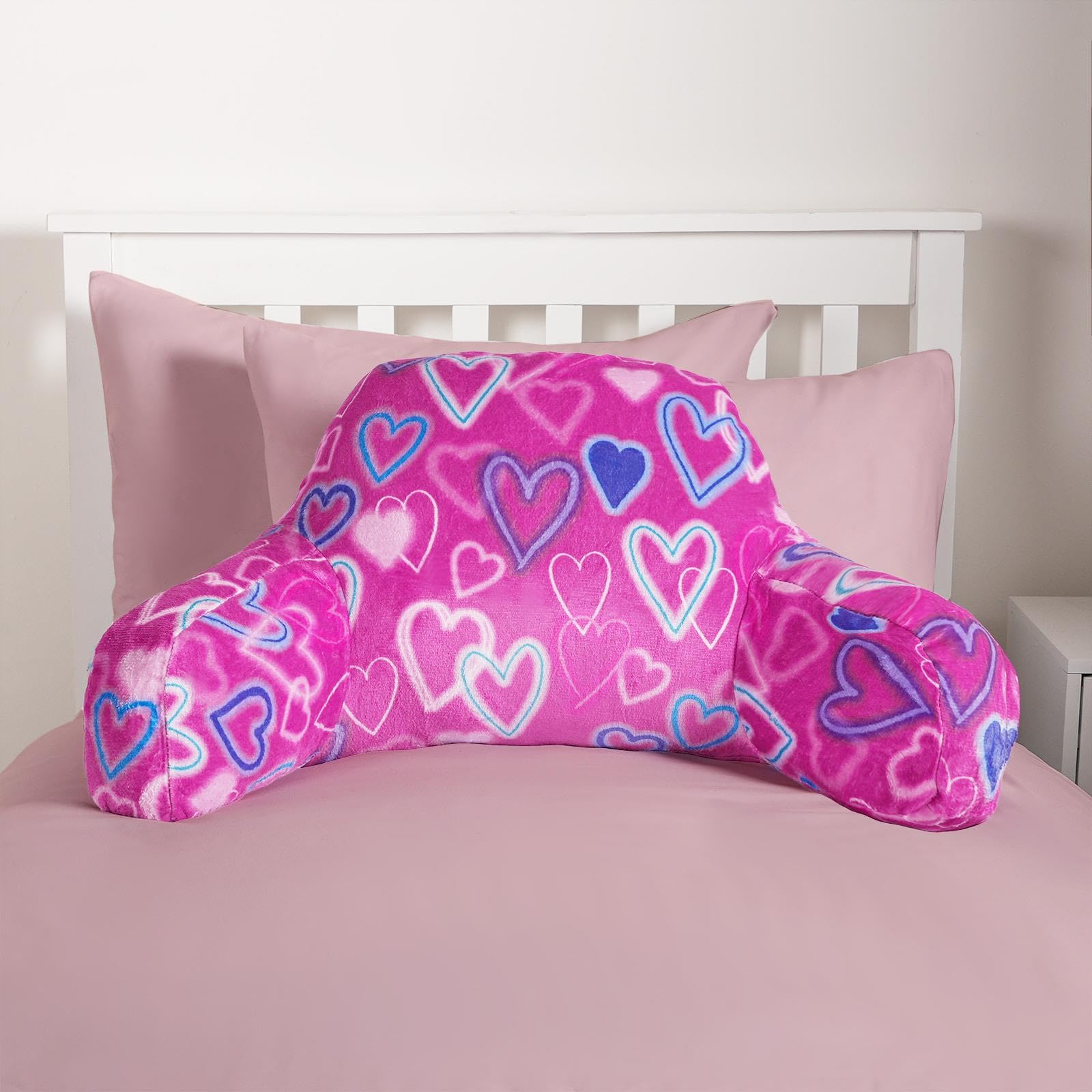 OHS Kids Fleece Cuddle Cushion - Pink