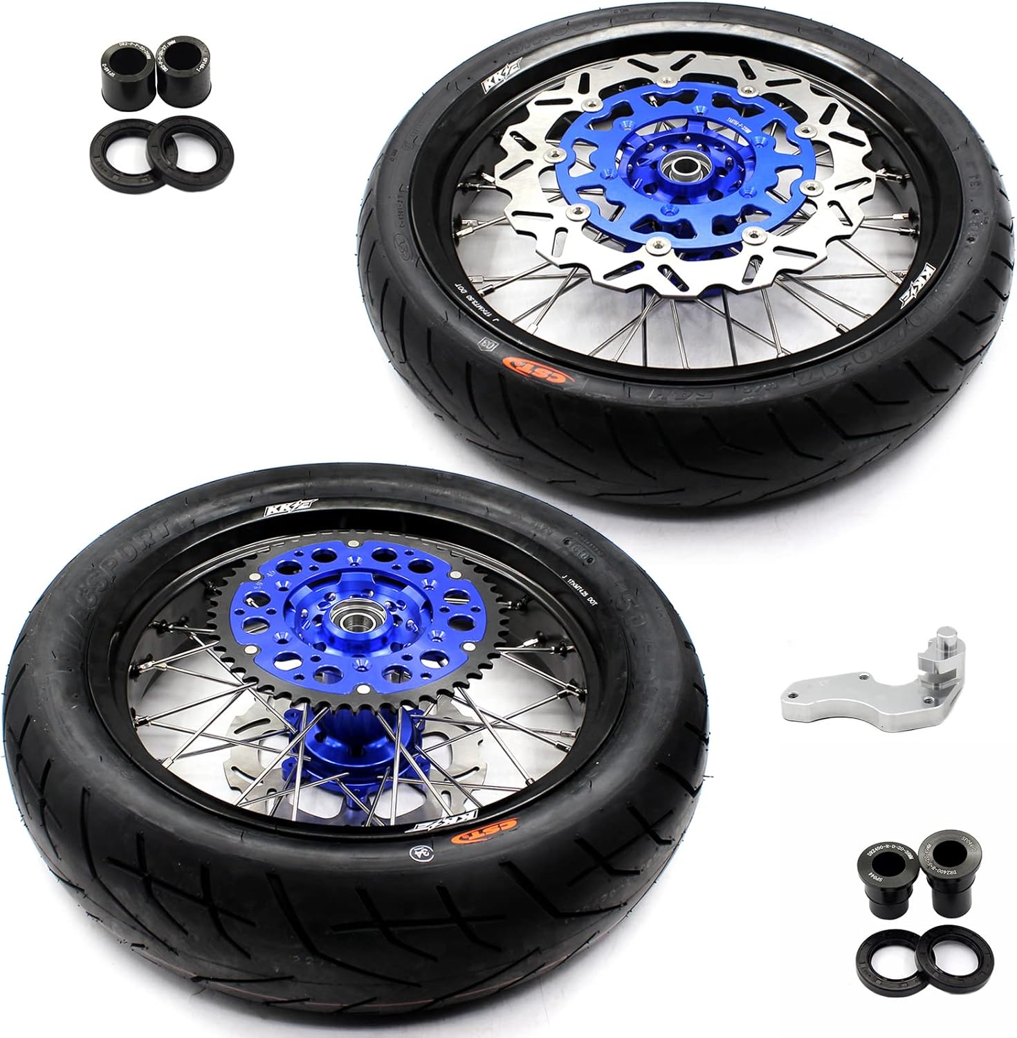 Drz 400 KKE 21/18 Enduro Cast Motorcycle Wheels Rims Compatible ...