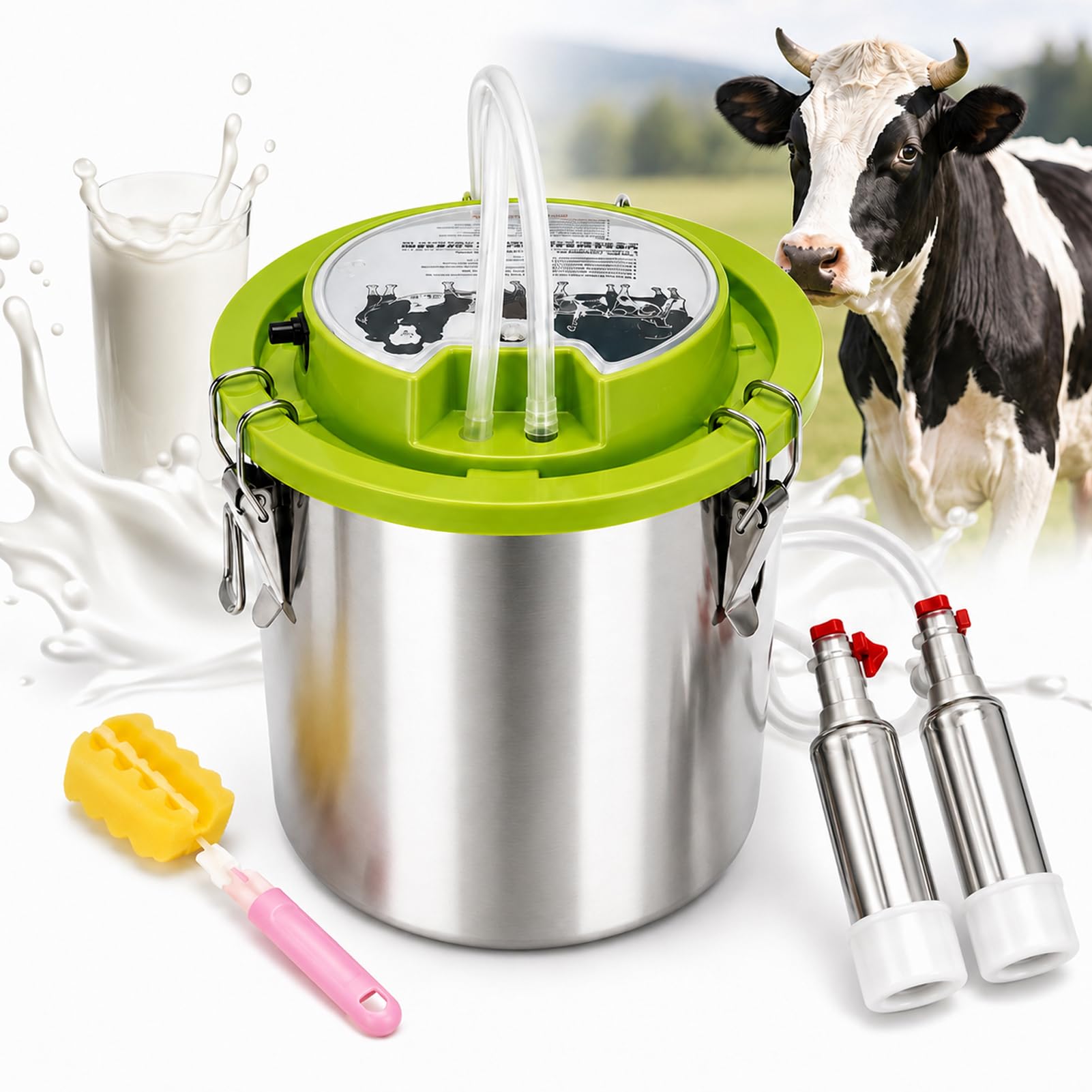 Mungitrice A Vuoto 8L/12L/16L per Capre E Pecore