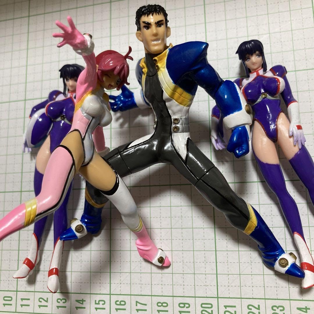 Amazon.co.jp: 美少女 フィギュア ゴーダンナー 4セット セット 藤村静 