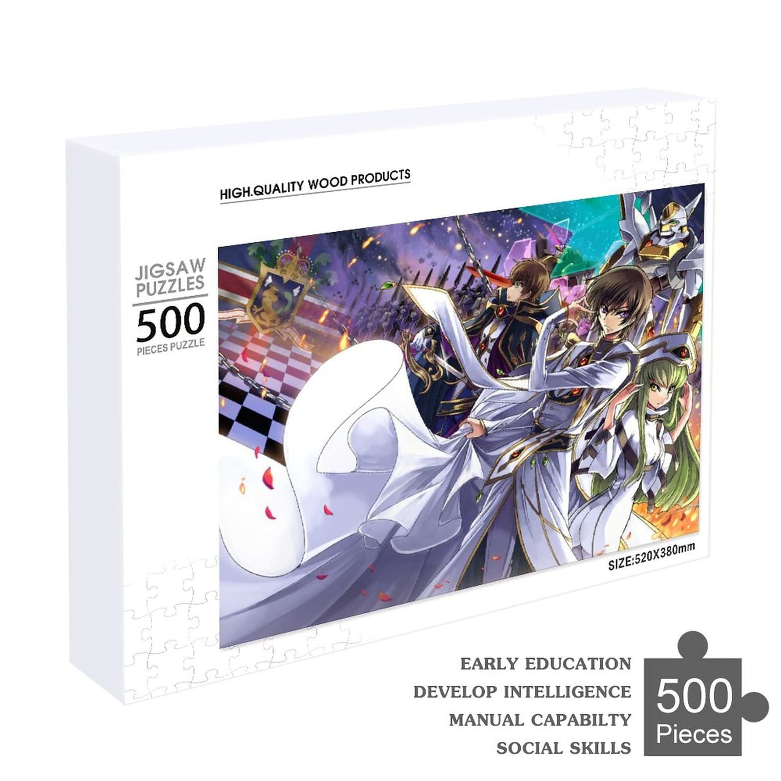 Amazon.co.jp: パズル コードギアス 反逆のルルーシュ スザク アニメ