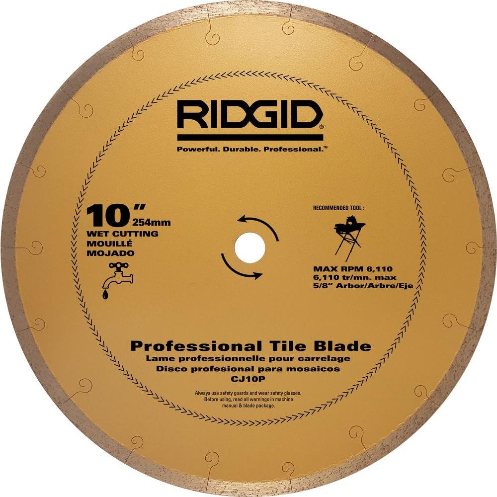 RIGID 10"diamond blade Industrial & Scientific