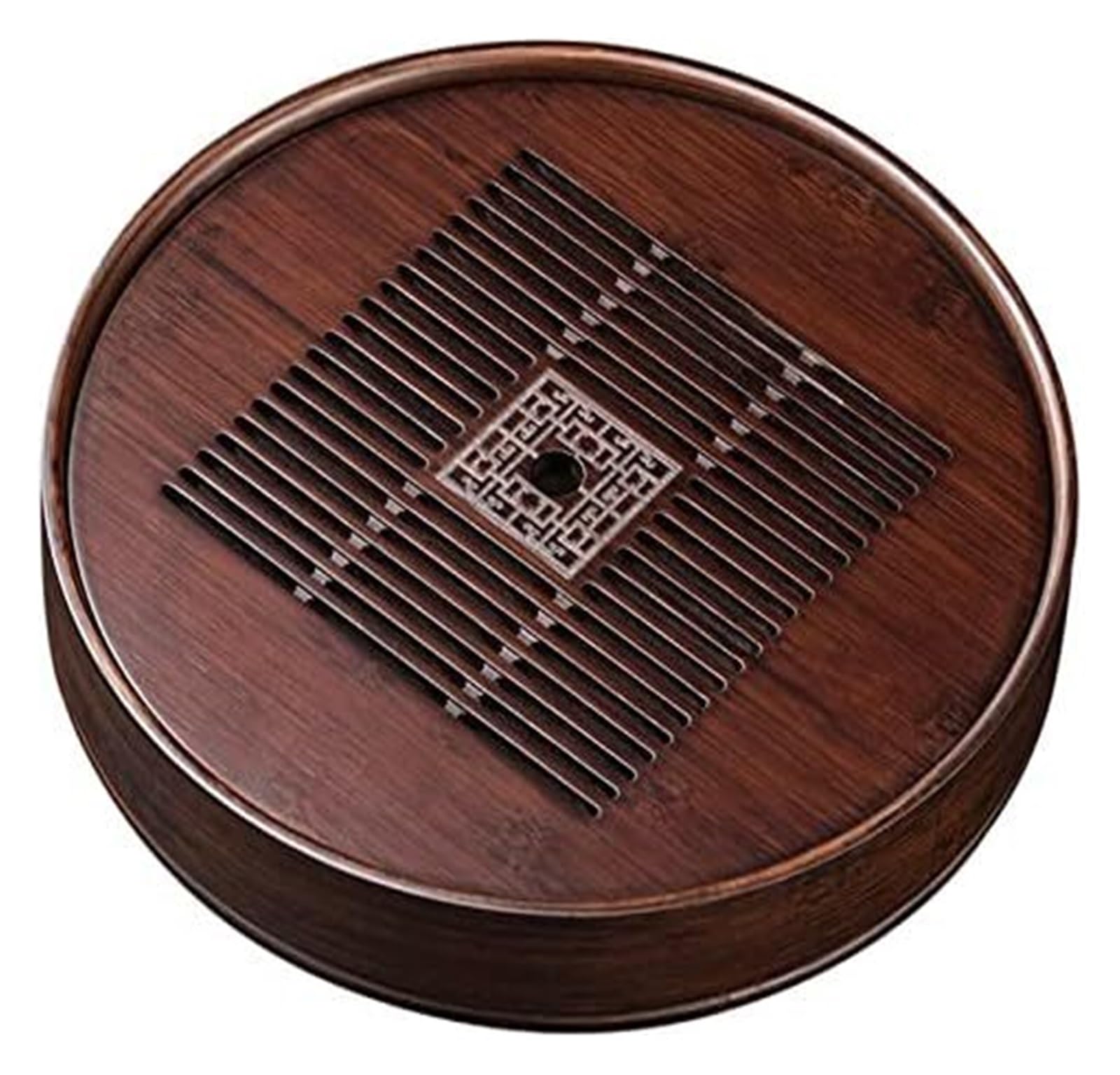 GTHTUHFD Kung Fu Tea Tray, Kung Fu Small Tea Tray Chinese Accessory, Japanese Serving With Water Storage Box Drainage,size_name-30cm