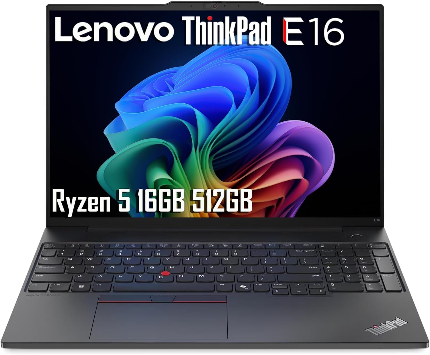 Lenovo ThinkPad E16 Laptop, 16" FHD+, AMD Ryzen 5, 16GB DDR5, 512GB SSD | Business PC, Military Grade,IPS Anti-Glare, > Intel Ultra 5 125U, Fast Charge, Numeric Keypad, Ethernet, Backlit, Win 11 Pro