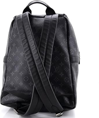 Pre-Loved Discovery Backpack Monogram Eclipse Canvas PM, Black