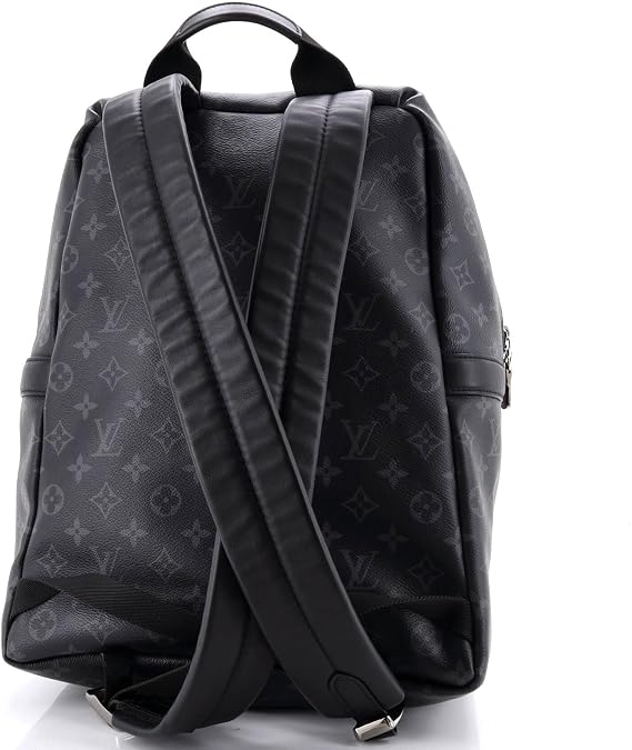 Pre-Loved Discovery Backpack Monogram Eclipse Canvas PM, Black