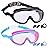 2 Pack Kids Swim Goggles, Swimming Glasses for Children from 3 to 15 Years Old