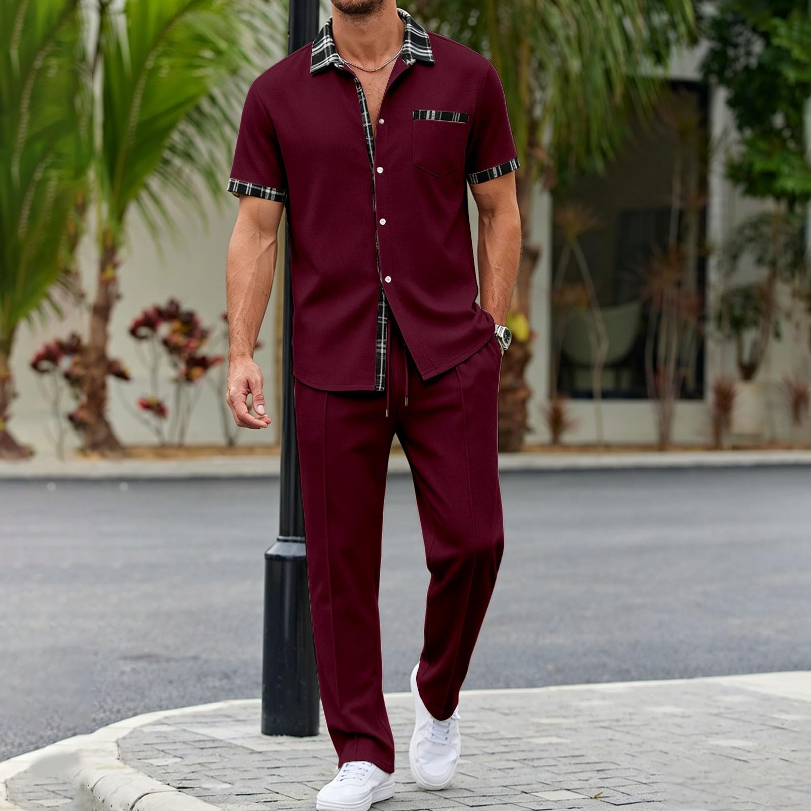 Generico Tuta Uomo Completa Cotone Misto Felpata Invernale | Completo versatile per inverno, sport leggero e tempo libero, con vestibilità comoda e tessuto confortevole.