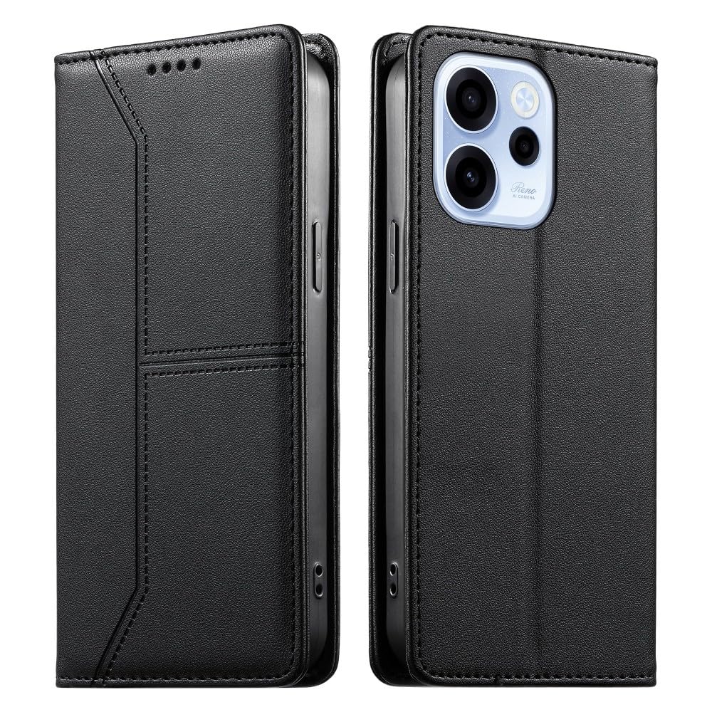 Étui portefeuille OPPO A3X noir idéal pour vos déplacements professionnels - 8